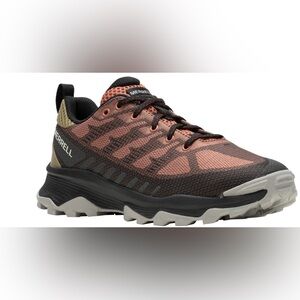 Merrell Speed Eco Coral and Black Hiking Shoes Like New Size 8